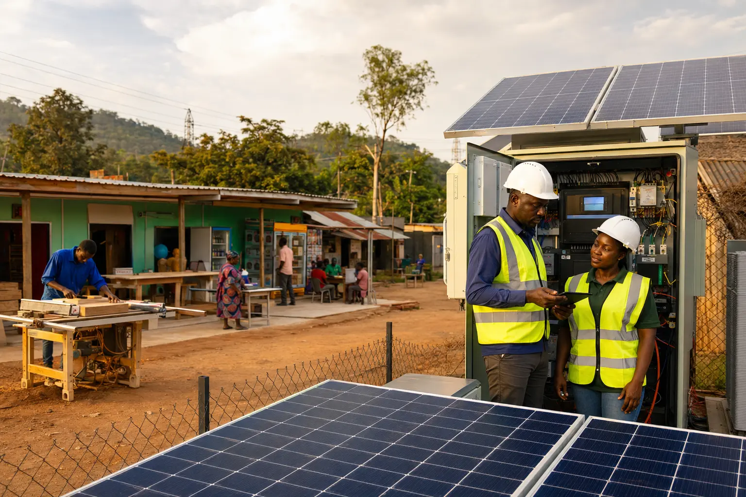 Illustrative scene for Infrastructure for Smart Education